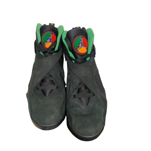 Jordan 8 Retro Tinker Air Raid mens size 12 black green - Picture 4 of 9